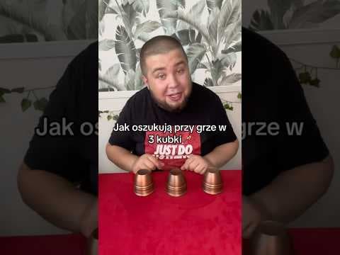 Jak oszukują przy grze w 3 kubki ??
