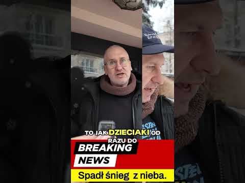 Beaking News: Spadł śnieg! - Niepewne Sytuacje i wypowiedzi ekspertów