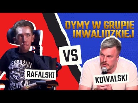 DYMY W GRUPIE INWALIDZKIEJ | Kuba Rafalski vs Łukasz Kowalski (Roast Battle Duety 2025)