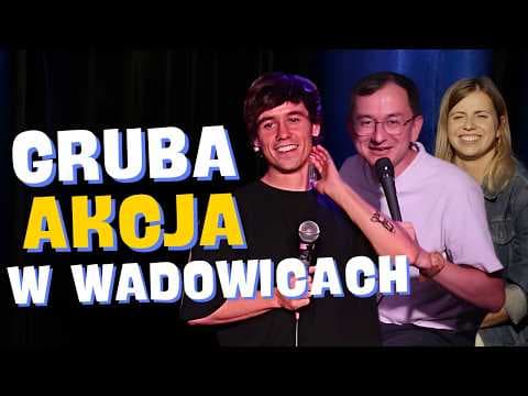 Machnicki Zajda Podwysocka | Stand-Up Wrocław 2024 | Impro | Crowdwork | Gruba akcja w Wadowicach