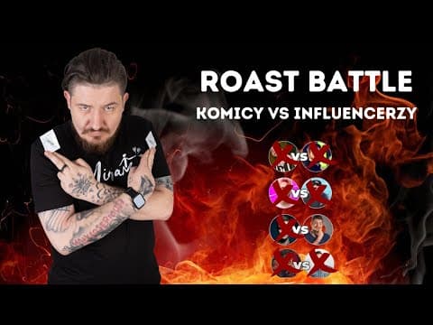Roast Battle: Komicy vs Influencerzy | JAKUB POCZĘTY STAND-UP | 2023 (poprawiony dźwięk)