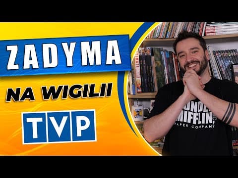 Zadyma na wigilii TVP | NEWSY BEZ WIRUSA | Karol Modzelewski