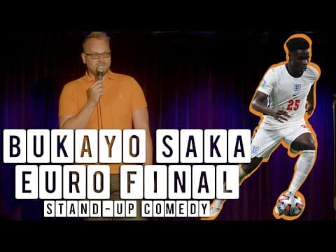 Bukayo Saka, Euro Final - Dave Rygielski [ English Stand-Up Comedy 2021 ]