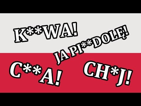 Pochodzenie polskich przekleństw i wulgaryzmów.