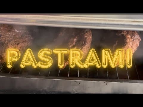 Pastrami ekspresowe w dwa dni - Kucharz Maciej