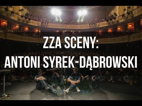 ZZA SCENY: Antoni Syrek-Dąbrowski o swoim najgorszym występie | Stand-up Polska