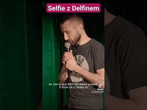 selfie z delfinem