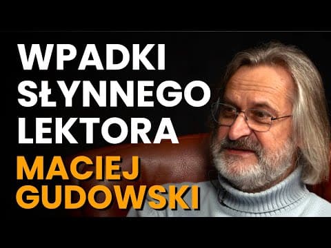 Maciej Gudowski o lektorskich wpadkach, kulisach zawodu lektora i czy AI pozbawi go pracy?