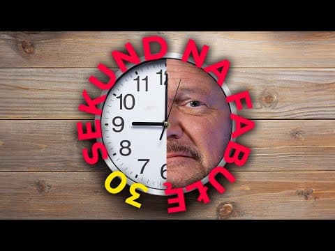 PÓŁ MINUTY NA FABUŁĘ! *NOWA SERIA*