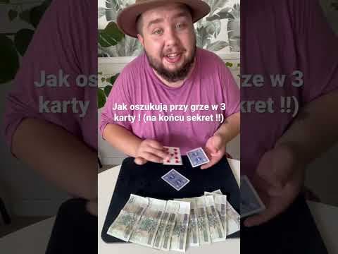 Jak oszukują przy grze w 3 karty! +SEKRET !