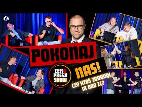Widownia kontra Ruciński i Sikora o 10 000 zł | Zero Presji Show S5E1