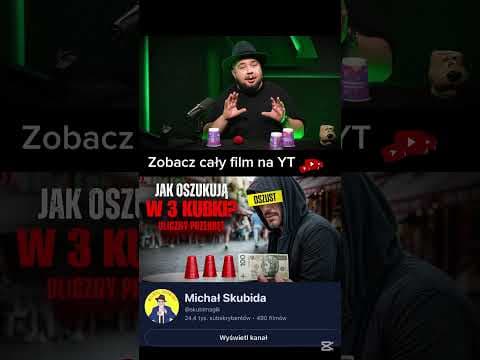 Oszustwo podczas gry w 3 kubki