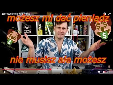 Można wspierać kanał jak ktoś ma ochotę