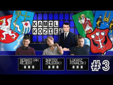 Turniej Wiedzy o Miastach : Kowalski, Kozieł, Rejent, Zalewski