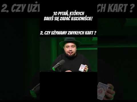 Czy iluzjoniści używają zwykłych kart?