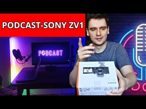 PROJEKT PODCAST-SONY ZV1