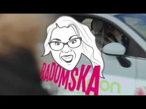 ZOBACZ jedyne takie kwieciste auto w Polsce i Radomską za kierownicą!
