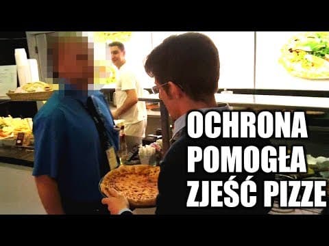 OCHRONIARZE POMOGLI ZJEŚĆ PIZZĘ | Jeleniejaja
