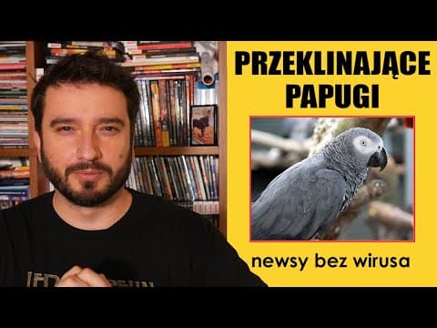 Przeklinające papugi | NEWSY BEZ WIRUSA | Karol Modzelewski
