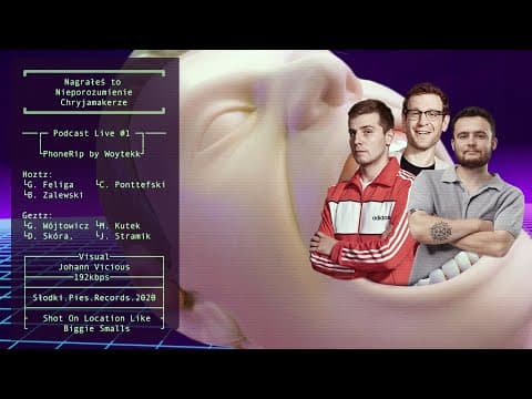 Podcast na żywo 1: Feliga / Ponttefski / Zalewski feat. Wójtowicz / Skóra cz. 1/2