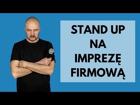 Stand up na imprezę firmową dla spedycji | Tomek Biskup