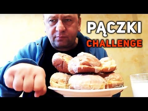 Grzegorz Halama wpierdziela 8 pączków i zapowiada występ w Białymstoku (PĄCZKI CHALLENGE)