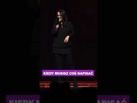 KIEDY MUSISZ COŚ NAPISAĆ