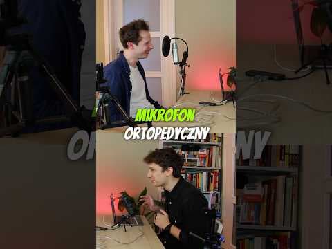Mikrofon ortopedyczny. Całość na kanale @AmadeusAndChmiel. ⁠