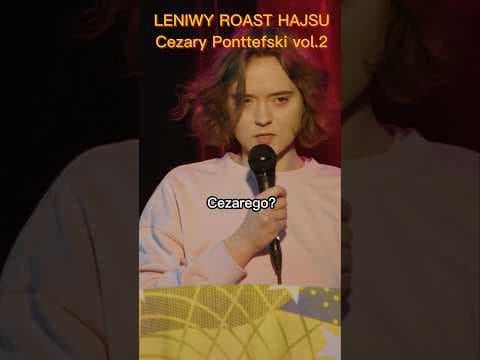 Cezary siedzi, myśli, mówi