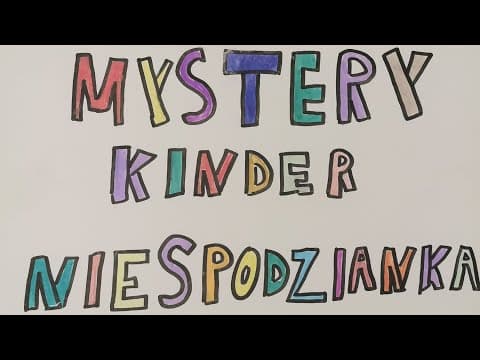 MYSTERY KINDER NIESPODZIANKA