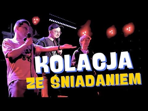 Machnicki Trela Zajda | Stand-Up Kraków 2024 | Impro | Crowdwork | Kolacja ze śniadaniem