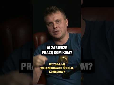 Czy AI zabierze pracę komikom? @BazejKrajewski