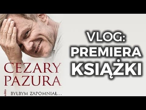 VLOG: PREMIERA mojej KSIĄŻKI