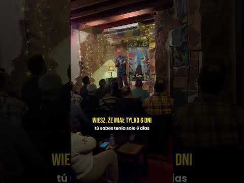 Cezary Sadowski (ValeValePolaco) stand up español - Polonia en el mapa