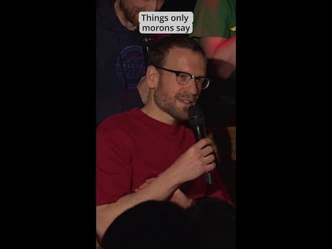 Things only morons say - Gaweł Feliga