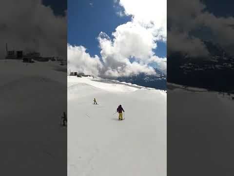 a line in Laax