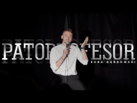 Kuba Dąbrowski - Patoprofesor (fragment programu pt. „Gentleman”) STAND-UP (2022)