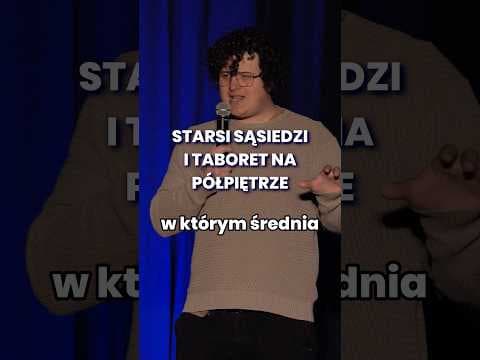 Dzień dobry. Dzisiaj wrzucam fragment mojego materiału stand-up o sąsiadach i taborecie.
