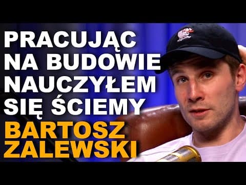 Bartosz Zalewski o budowlańcach, jeździe komunikacją zbiorową i nowicjuszach w stand-upie