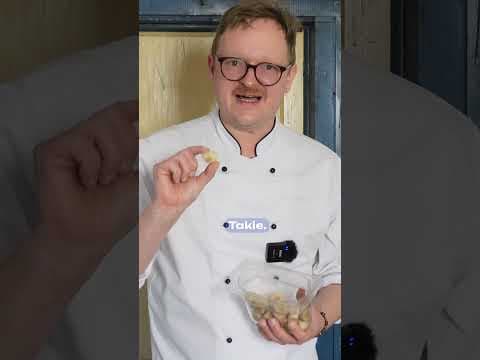 Szybki lodzik z serka i banana.