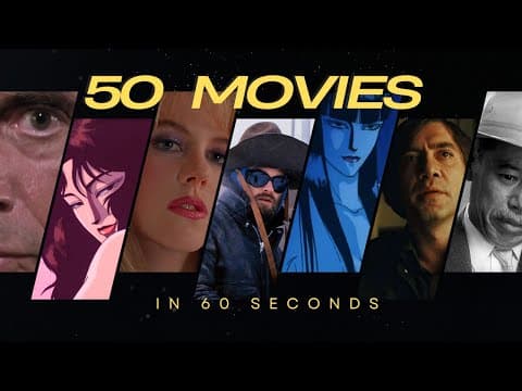 50 Movie Recommendations in 60 Seconds / 50 Filmów w 60 Sekund