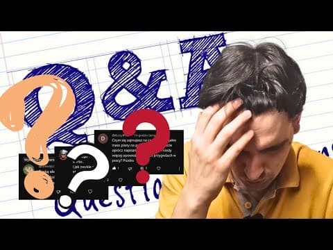 Q&A. ODPOWIADAM NA WASZE PYTANIA.