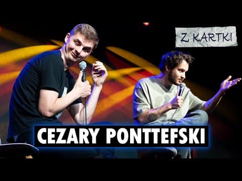 "Z KARTKI" : Michał Leja i Cezary Ponttefski: "Power Rangers" | Impro stand-up