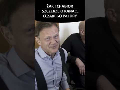 ŻAK I CHABIOR SZCZERZE O KANALE CEZAREGO PAZURY!