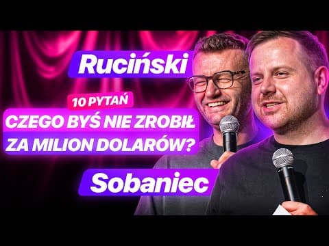 10 PYTAŃ - Adam Sobaniec i Kacper Ruciński | Odc.10 | Stand-up 2026