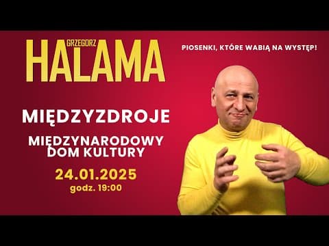 2025.01.24 - MIĘDZYZDROJE - Śpiewane zaproszenie na występ.
