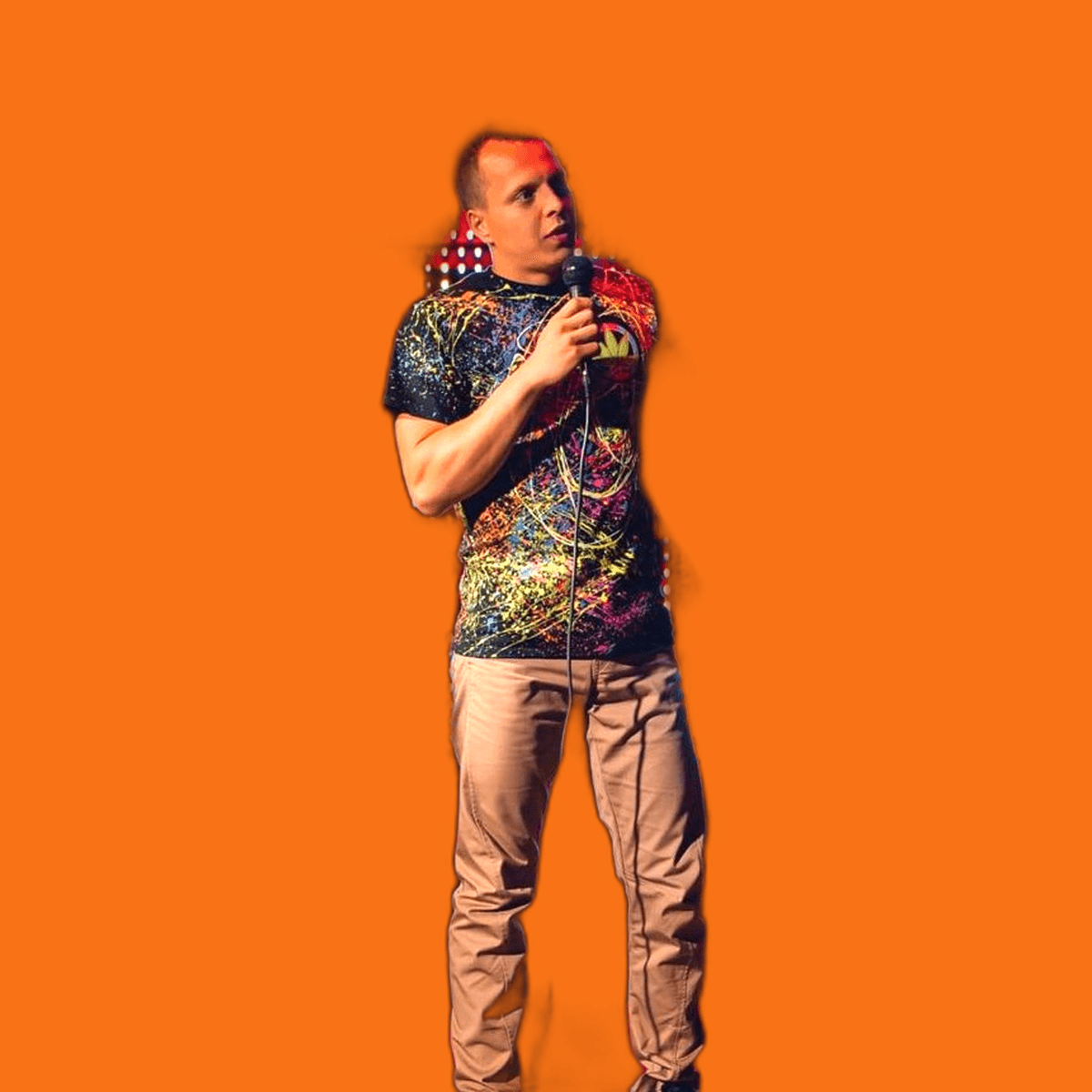 Adrian Latos - stand-up komik