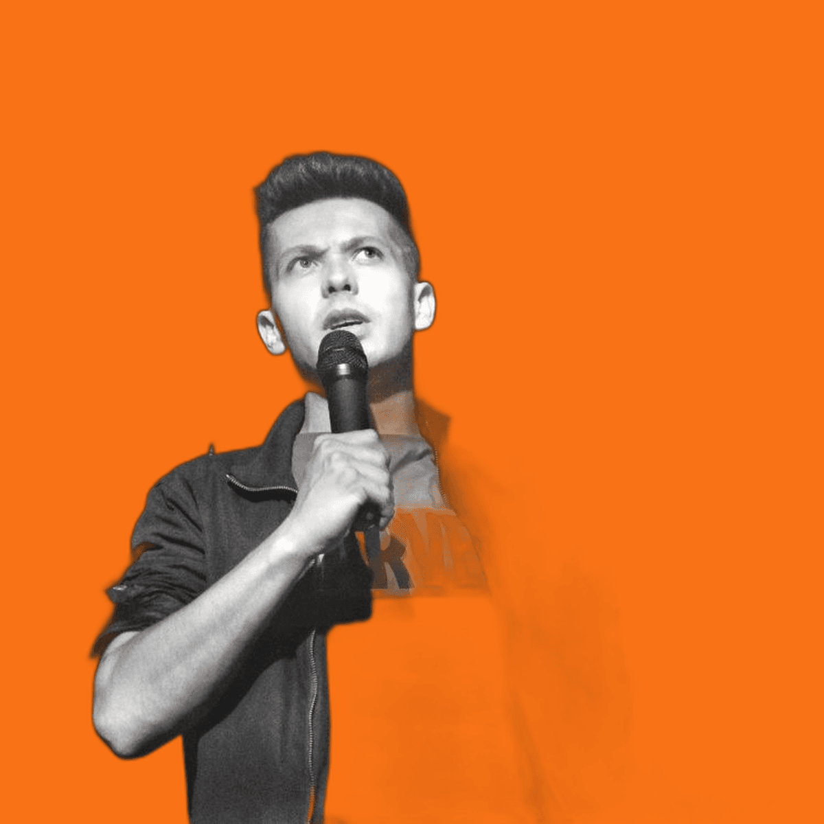 Mike Topolski - stand-up komik, zdjęcie profilowe