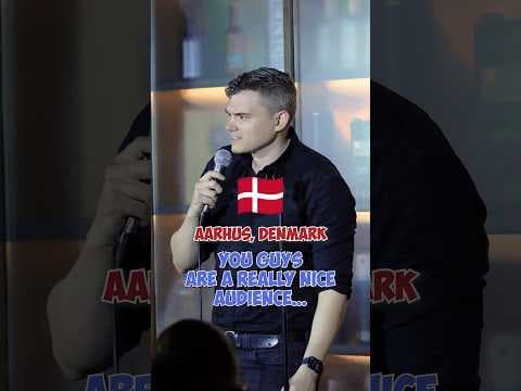 Nice non-Danish audience in Aarhus, Denmark