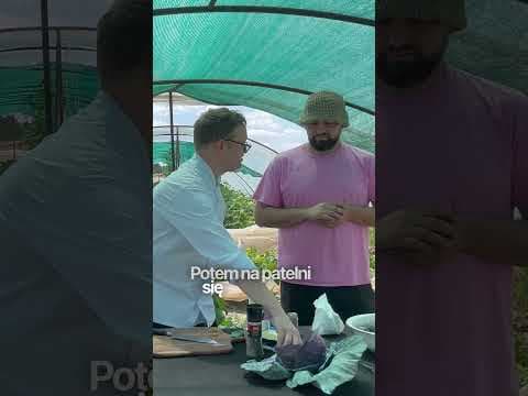 Gotowanie z warzyw spod ręki zawsze jest cudowne.